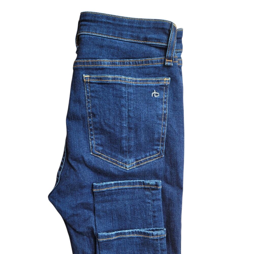 rag & bone Nina High Rise Skinny Jeans Women's 25 Dark Wash Stretch Denim